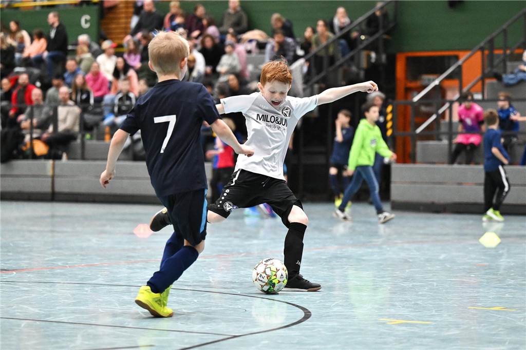 Die schönsten Bilder vom F-Jugend-Hallenturnier in Haltern. BW Lavesum richtete das Spielfest in der Dreifachhalle aus.
