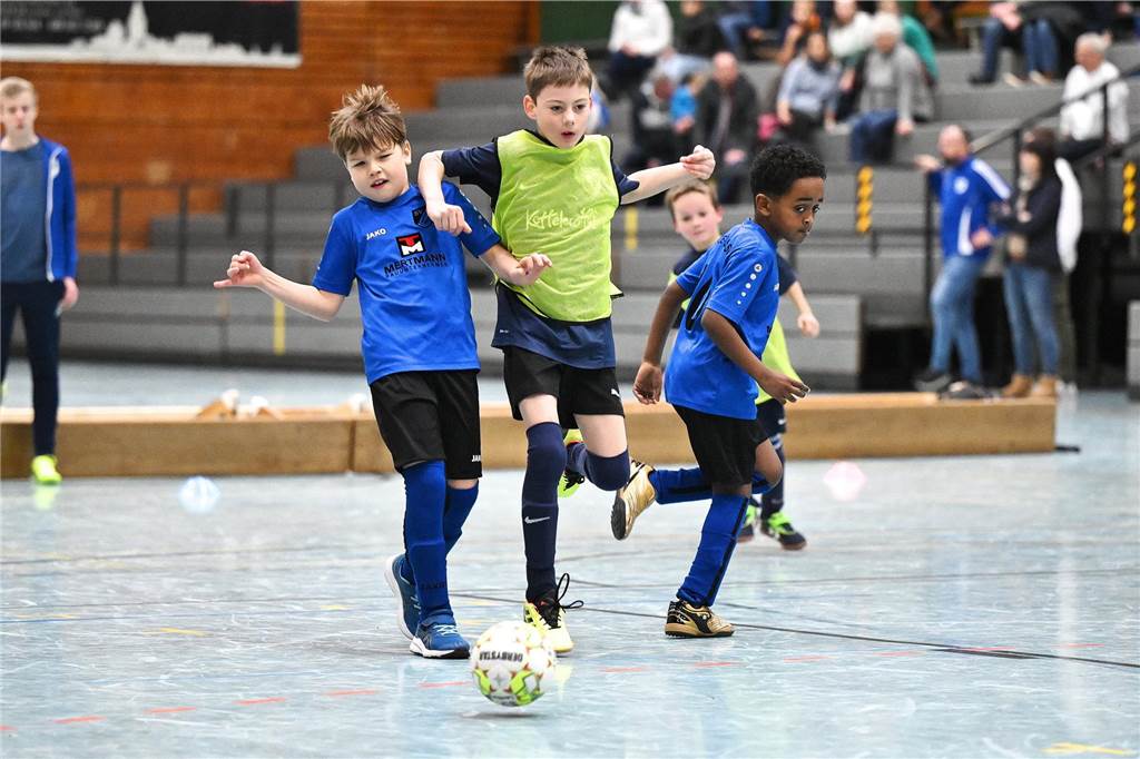 Die schönsten Bilder vom F-Jugend-Hallenturnier in Haltern. BW Lavesum richtete das Spielfest in der Dreifachhalle aus.