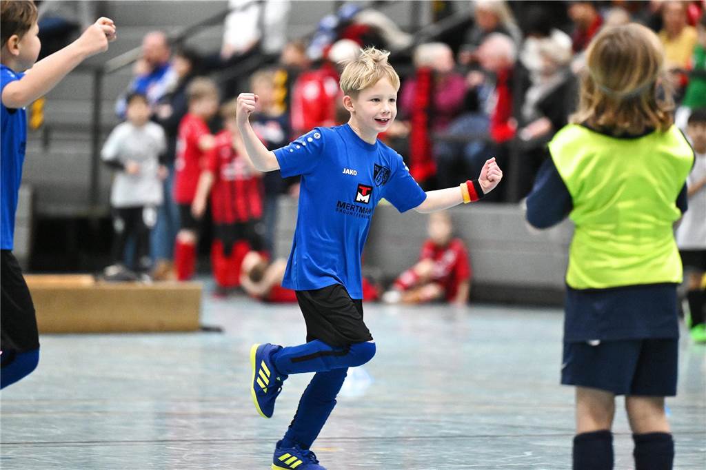 Die schönsten Bilder vom F-Jugend-Hallenturnier in Haltern. BW Lavesum richtete das Spielfest in der Dreifachhalle aus.