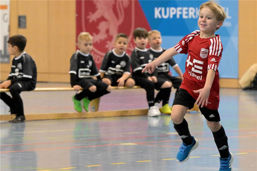 Die schönsten Bilder vom Mini-Spielfest bei der Hallenstadtmeisterschaft Lünen.