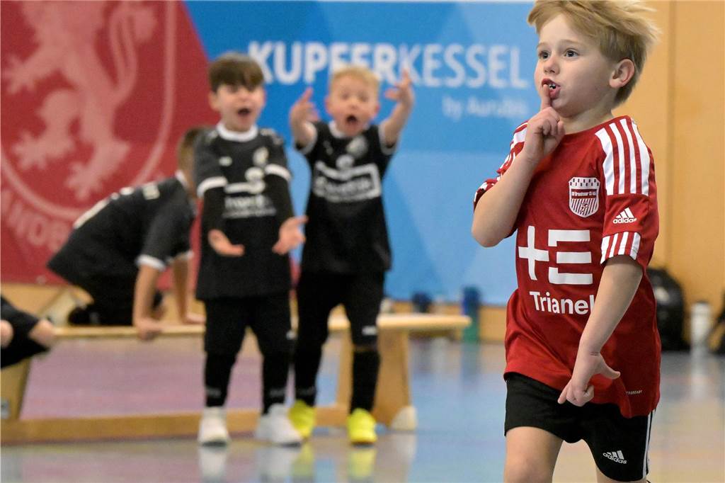 Die schönsten Bilder vom Mini-Spielfest bei der Hallenstadtmeisterschaft Lünen.