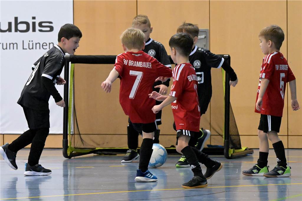 Die schönsten Bilder vom Mini-Spielfest bei der Hallenstadtmeisterschaft Lünen.