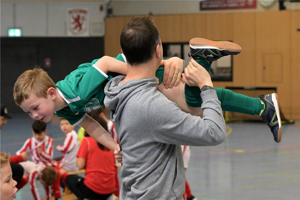 Die schönsten Bilder vom Mini-Spielfest bei der Hallenstadtmeisterschaft Lünen.