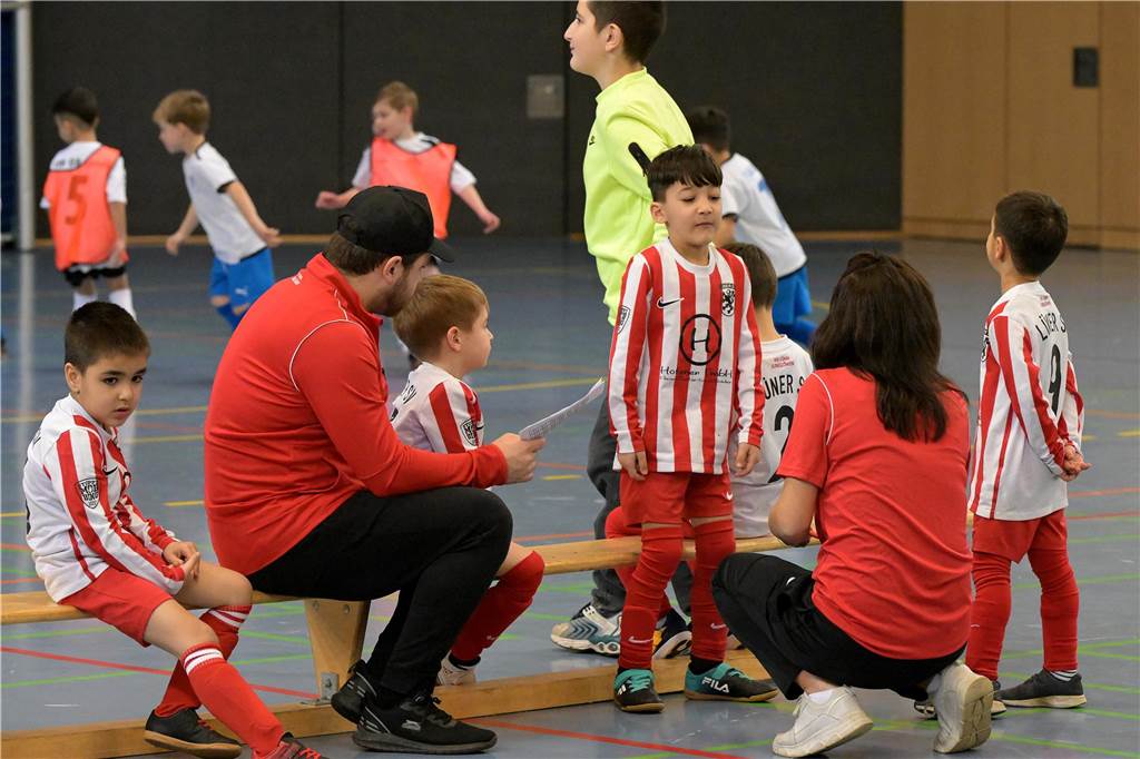Die schönsten Bilder vom Mini-Spielfest bei der Hallenstadtmeisterschaft Lünen.