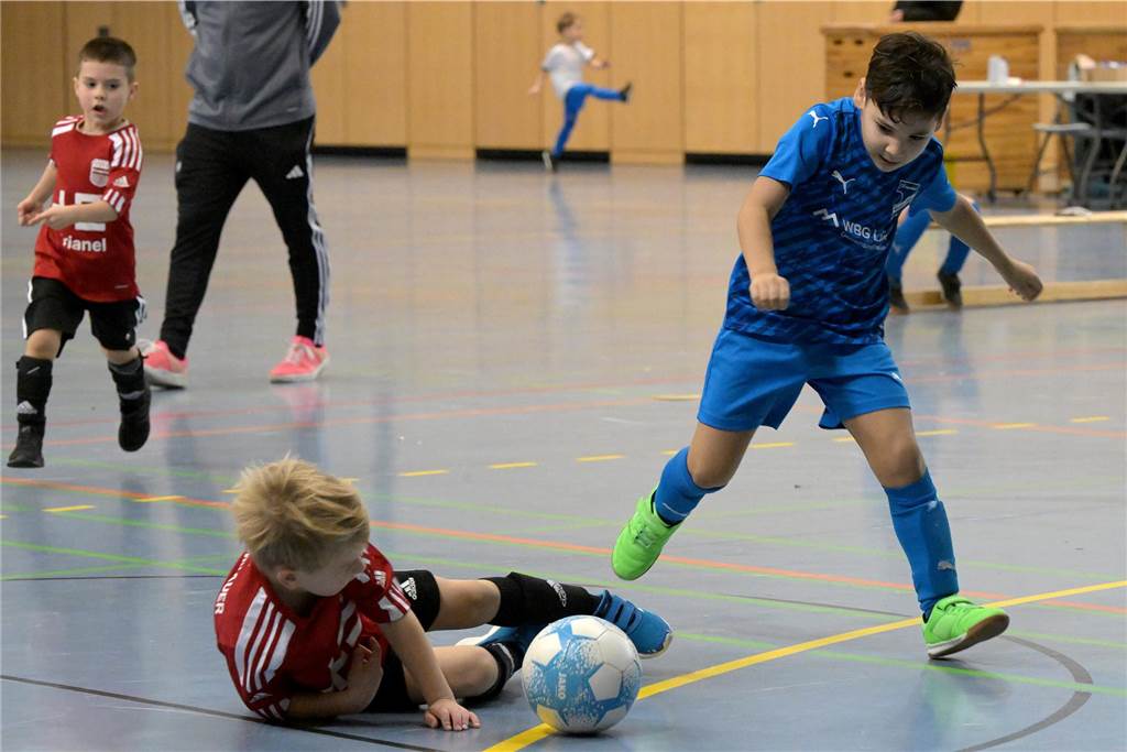Die schönsten Bilder vom Mini-Spielfest bei der Hallenstadtmeisterschaft Lünen.