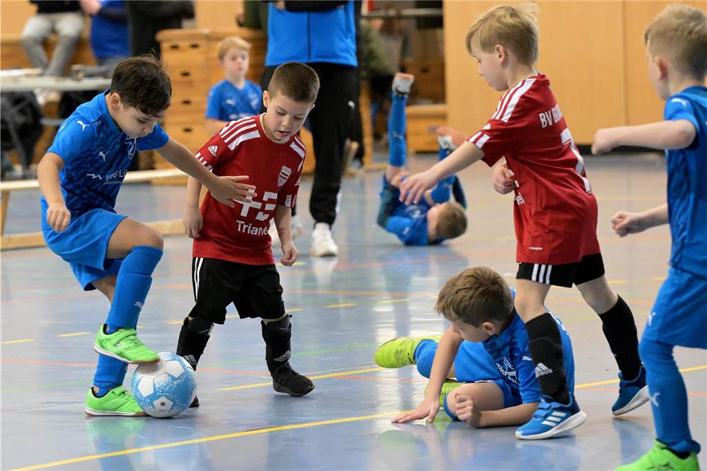 Die schönsten Bilder vom Mini-Spielfest bei der Hallenstadtmeisterschaft Lünen.