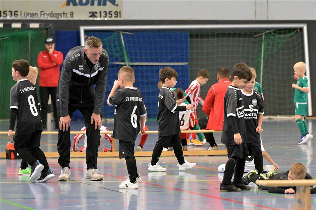 Die schönsten Bilder vom Mini-Spielfest bei der Hallenstadtmeisterschaft Lünen.