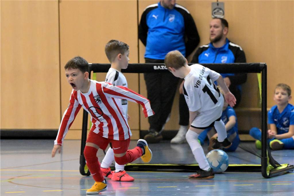 Die schönsten Bilder vom Mini-Spielfest bei der Hallenstadtmeisterschaft Lünen.