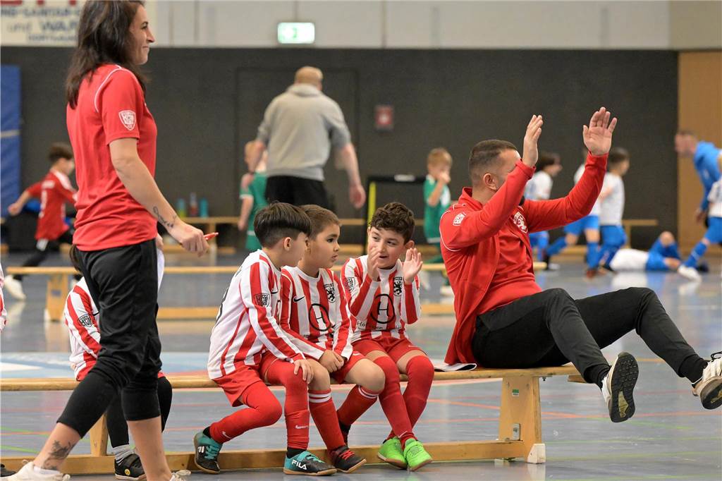 Die schönsten Bilder vom Mini-Spielfest bei der Hallenstadtmeisterschaft Lünen.