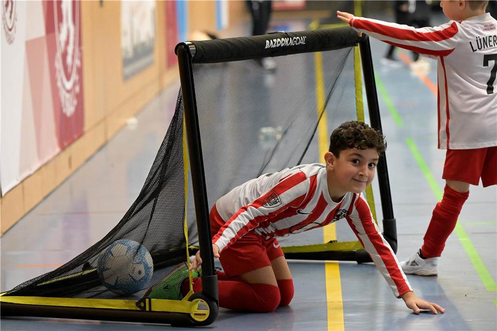 Die schönsten Bilder vom Mini-Spielfest bei der Hallenstadtmeisterschaft Lünen.