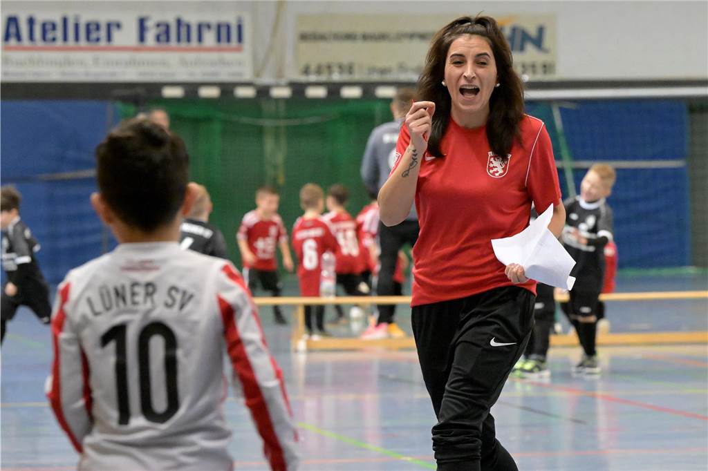 Die schönsten Bilder vom Mini-Spielfest bei der Hallenstadtmeisterschaft Lünen.