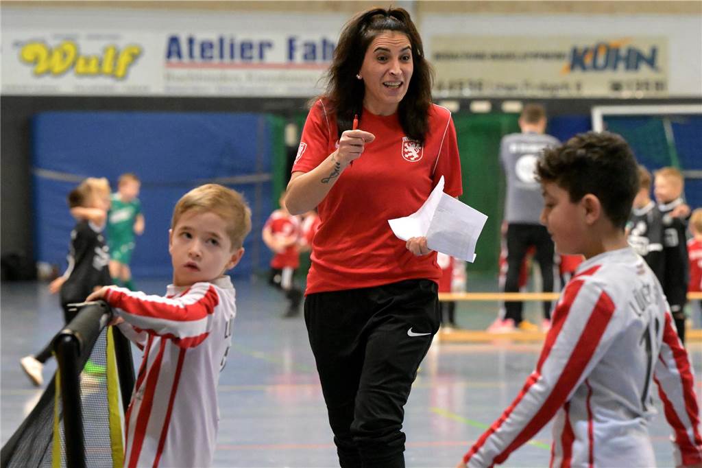 Die schönsten Bilder vom Mini-Spielfest bei der Hallenstadtmeisterschaft Lünen.