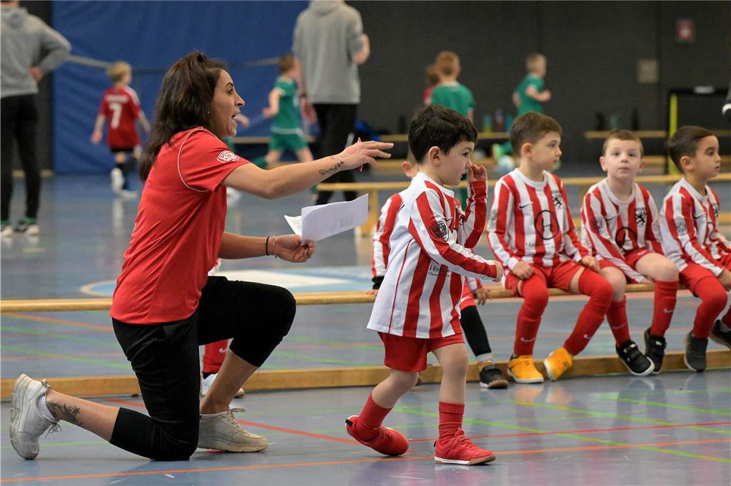 Die schönsten Bilder vom Mini-Spielfest bei der Hallenstadtmeisterschaft Lünen.