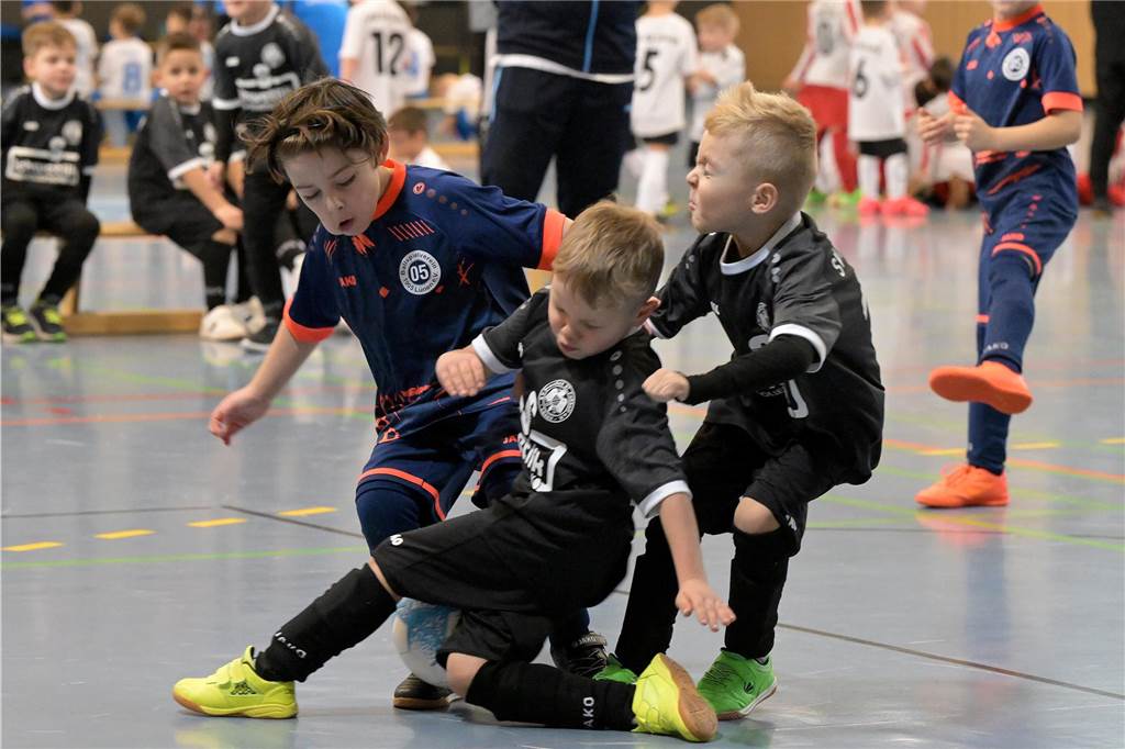 Die schönsten Bilder vom Mini-Spielfest bei der Hallenstadtmeisterschaft Lünen.