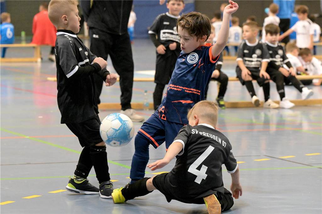 Die schönsten Bilder vom Mini-Spielfest bei der Hallenstadtmeisterschaft Lünen.
