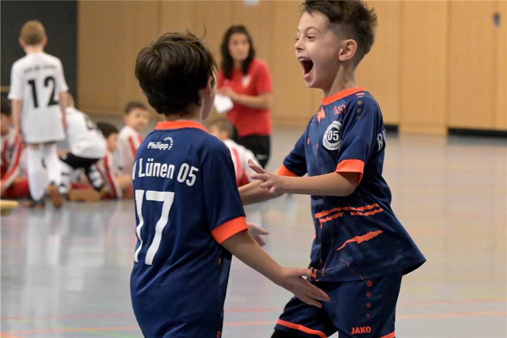 Die schönsten Bilder vom Mini-Spielfest bei der Hallenstadtmeisterschaft Lünen.