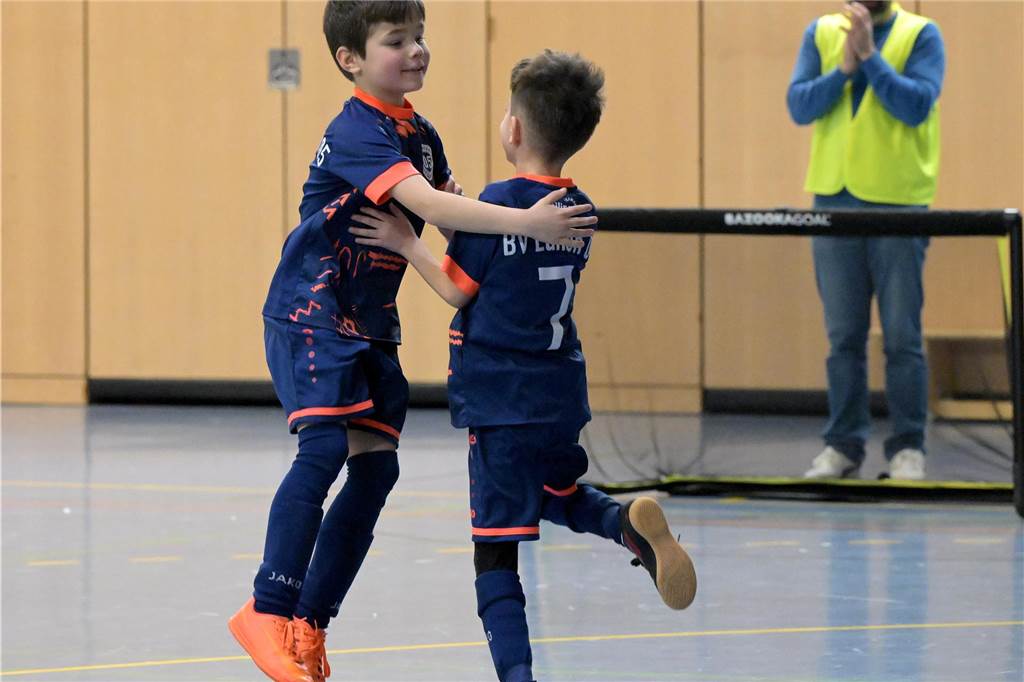 Die schönsten Bilder vom Mini-Spielfest bei der Hallenstadtmeisterschaft Lünen.