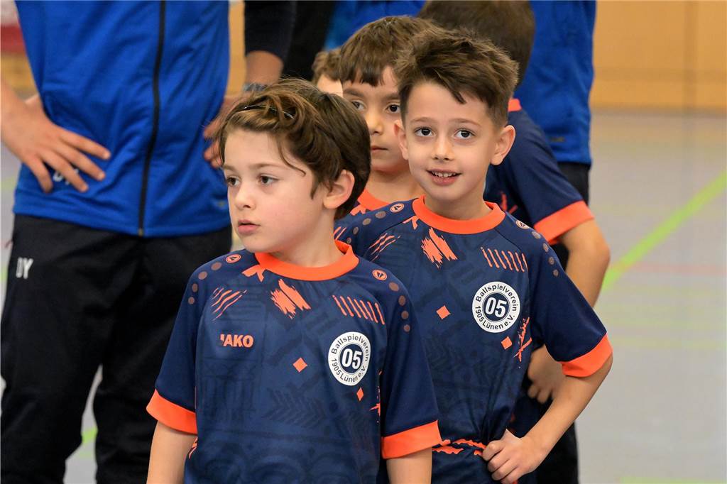 Die schönsten Bilder vom Mini-Spielfest bei der Hallenstadtmeisterschaft Lünen.