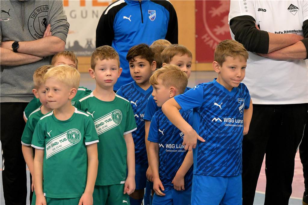 Die schönsten Bilder vom Mini-Spielfest bei der Hallenstadtmeisterschaft Lünen.