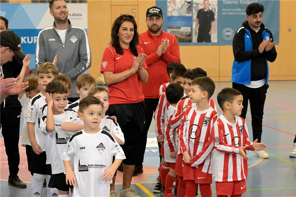 Die schönsten Bilder vom Mini-Spielfest bei der Hallenstadtmeisterschaft Lünen.