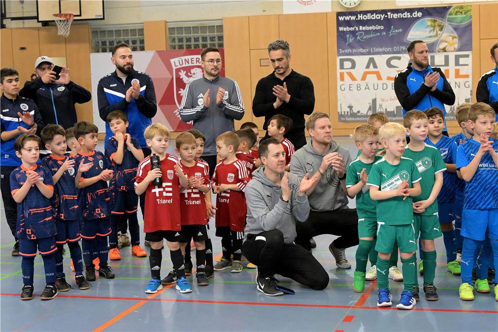 Die schönsten Bilder vom Mini-Spielfest bei der Hallenstadtmeisterschaft Lünen.