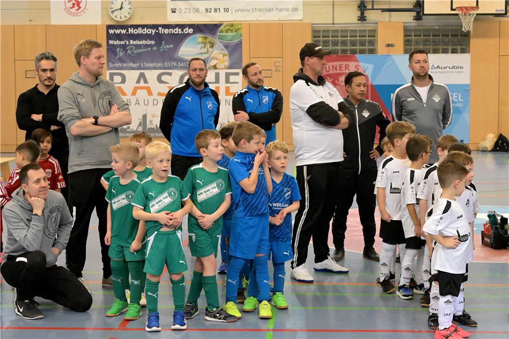 Die schönsten Bilder vom Mini-Spielfest bei der Hallenstadtmeisterschaft Lünen.