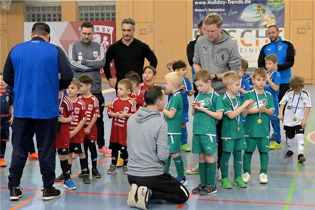 Die schönsten Bilder vom Mini-Spielfest bei der Hallenstadtmeisterschaft Lünen.