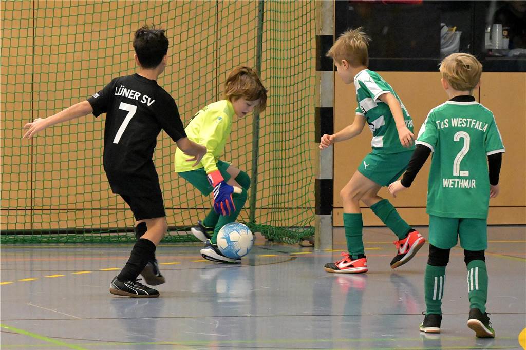 Die schönsten Bilder vom Mini-Spielfest bei der Hallenstadtmeisterschaft Lünen.