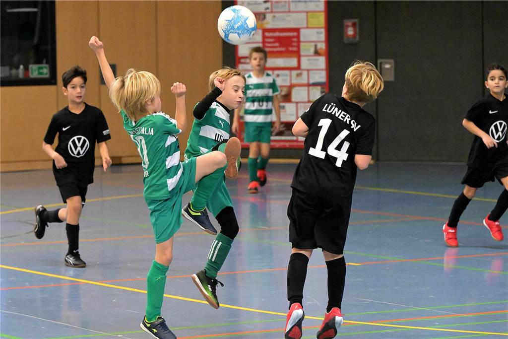 Die schönsten Bilder vom Mini-Spielfest bei der Hallenstadtmeisterschaft Lünen.