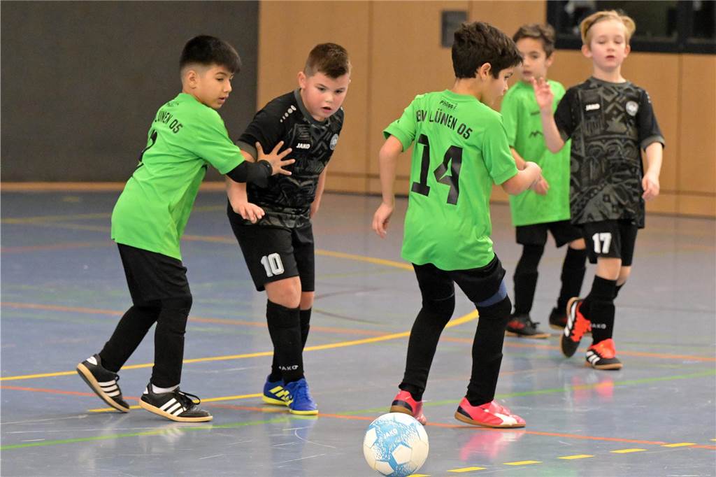 Die schönsten Bilder vom Mini-Spielfest bei der Hallenstadtmeisterschaft Lünen.