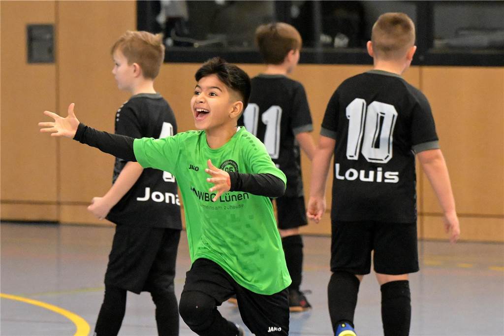 Die schönsten Bilder vom Mini-Spielfest bei der Hallenstadtmeisterschaft Lünen.