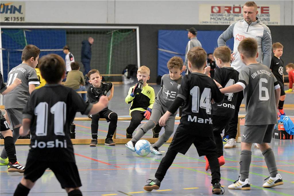 Die schönsten Bilder vom Mini-Spielfest bei der Hallenstadtmeisterschaft Lünen.