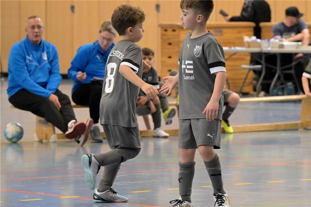 Die schönsten Bilder vom Mini-Spielfest bei der Hallenstadtmeisterschaft Lünen.
