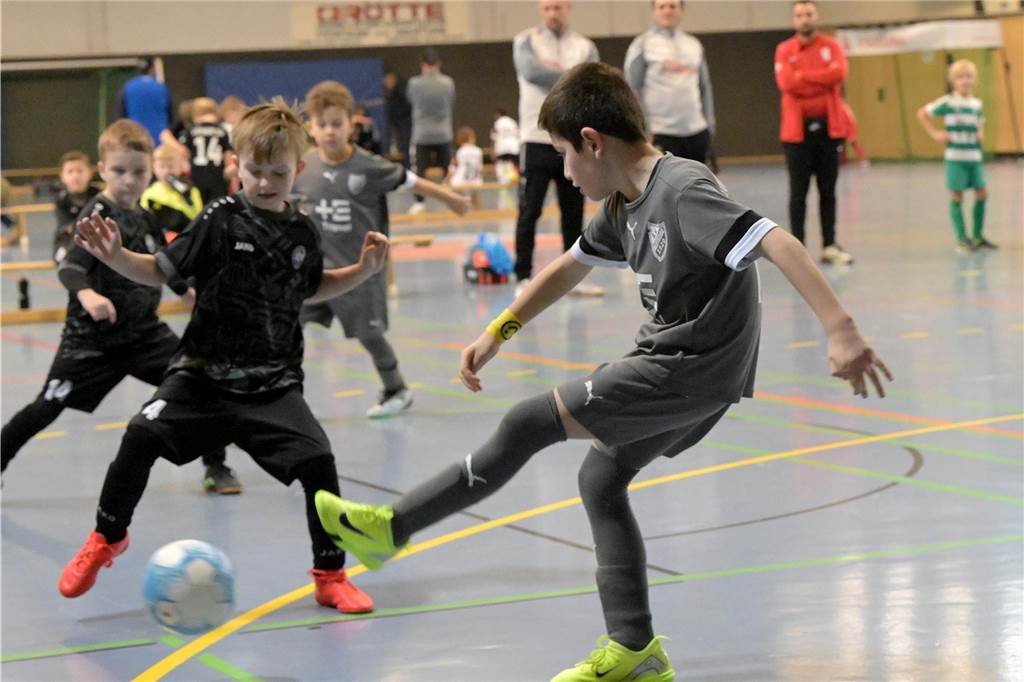 Die schönsten Bilder vom Mini-Spielfest bei der Hallenstadtmeisterschaft Lünen.