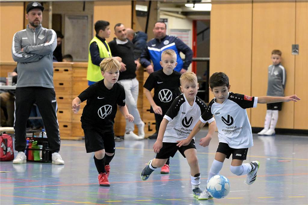 Die schönsten Bilder vom Mini-Spielfest bei der Hallenstadtmeisterschaft Lünen.