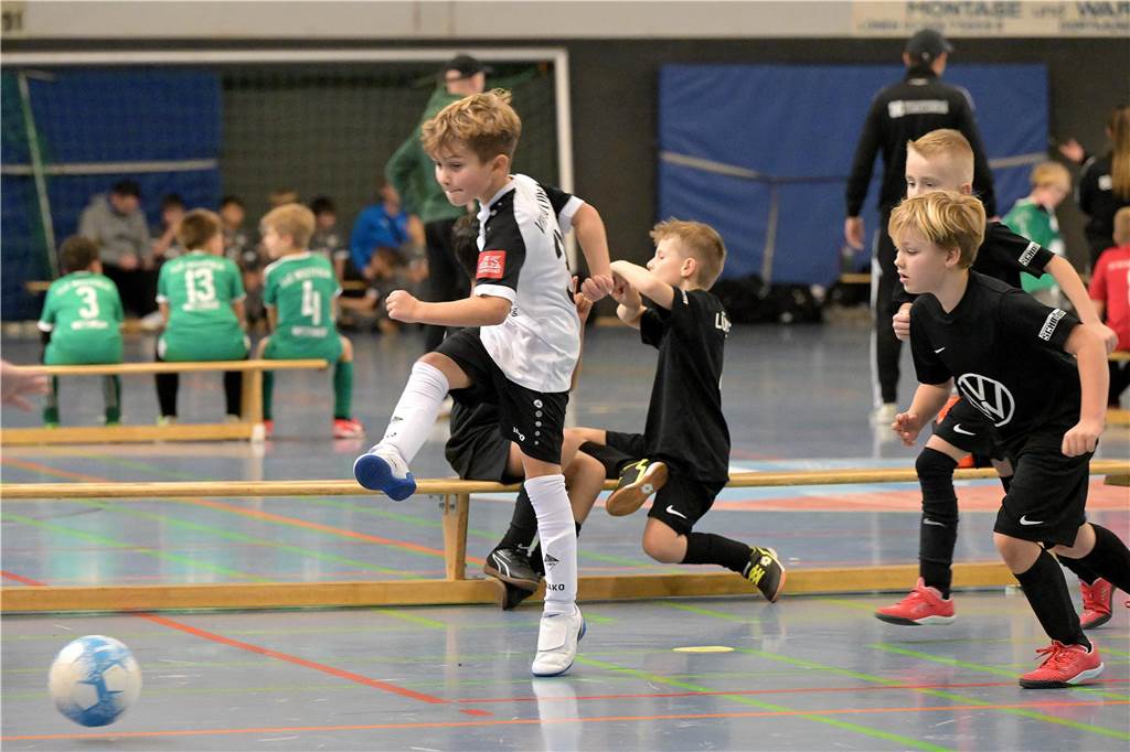 Die schönsten Bilder vom Mini-Spielfest bei der Hallenstadtmeisterschaft Lünen.