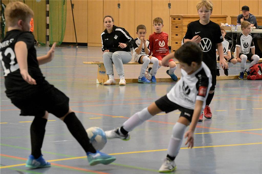 Die schönsten Bilder vom Mini-Spielfest bei der Hallenstadtmeisterschaft Lünen.