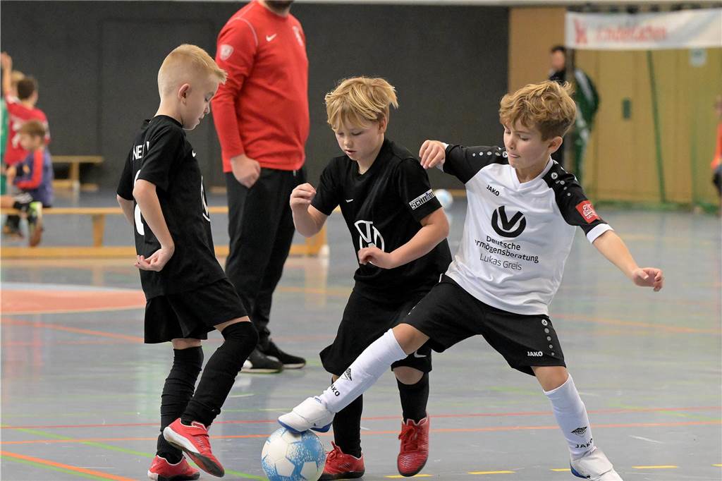 Die schönsten Bilder vom Mini-Spielfest bei der Hallenstadtmeisterschaft Lünen.