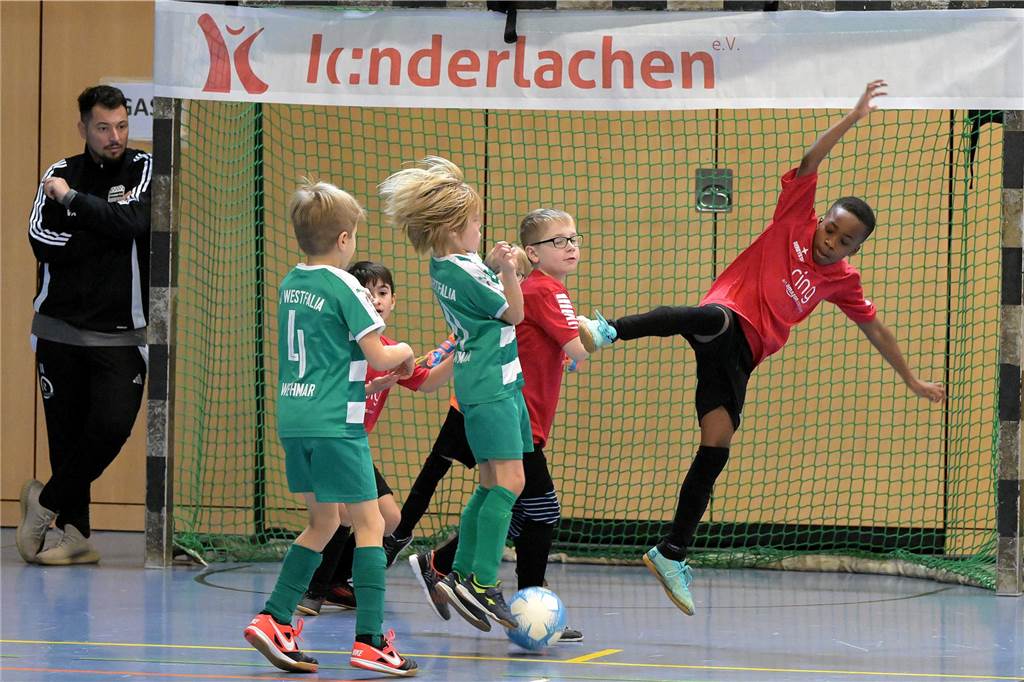 Die schönsten Bilder vom Mini-Spielfest bei der Hallenstadtmeisterschaft Lünen.