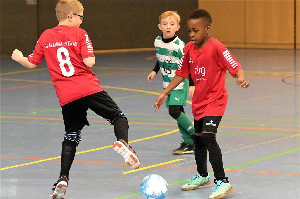 Die schönsten Bilder vom Mini-Spielfest bei der Hallenstadtmeisterschaft Lünen.
