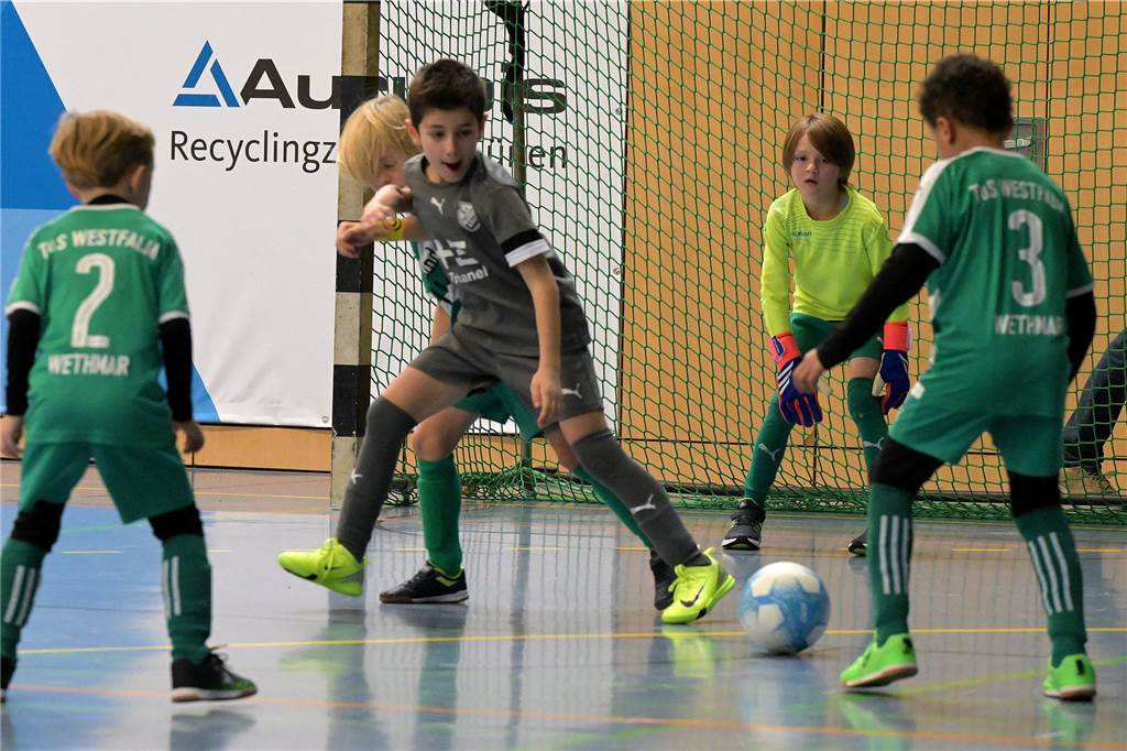 Die schönsten Bilder vom Mini-Spielfest bei der Hallenstadtmeisterschaft Lünen.