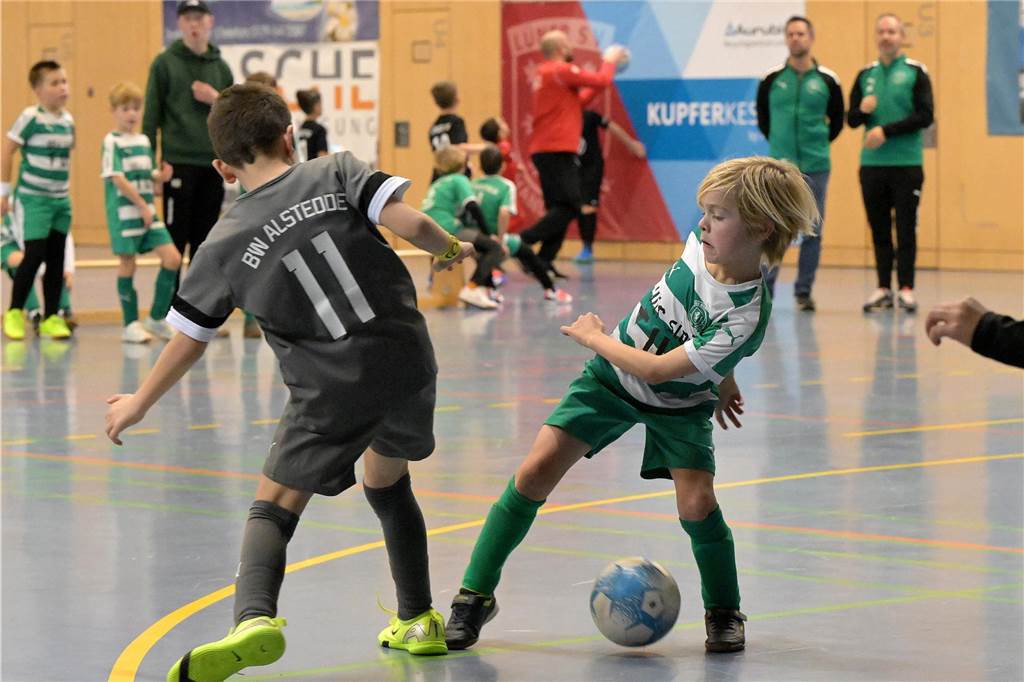 Die schönsten Bilder vom Mini-Spielfest bei der Hallenstadtmeisterschaft Lünen.