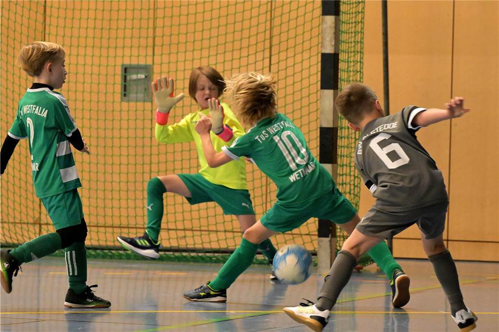 Die schönsten Bilder vom Mini-Spielfest bei der Hallenstadtmeisterschaft Lünen.