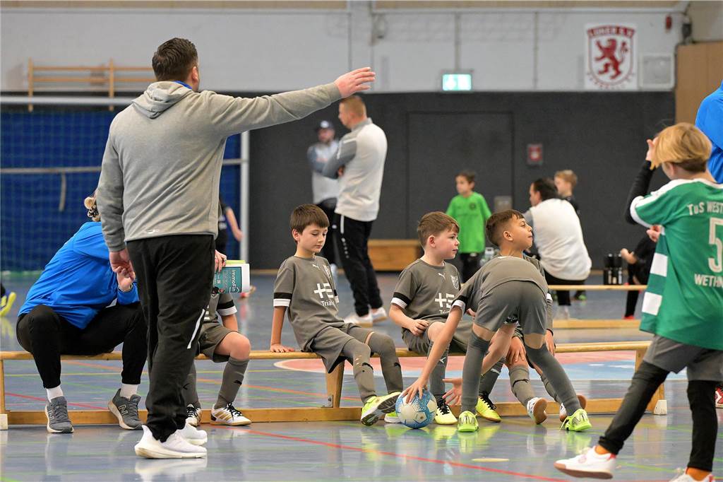 Die schönsten Bilder vom Mini-Spielfest bei der Hallenstadtmeisterschaft Lünen.