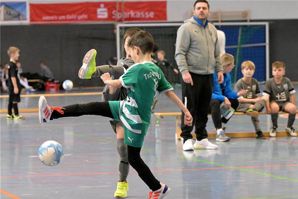 Die schönsten Bilder vom Mini-Spielfest bei der Hallenstadtmeisterschaft Lünen.