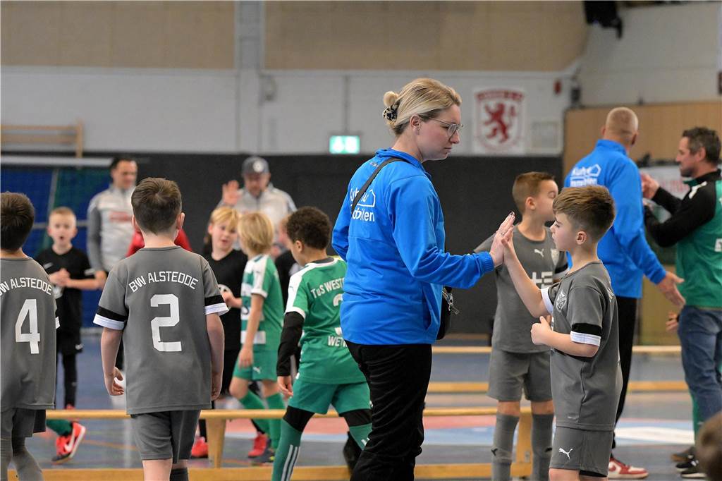 Die schönsten Bilder vom Mini-Spielfest bei der Hallenstadtmeisterschaft Lünen.