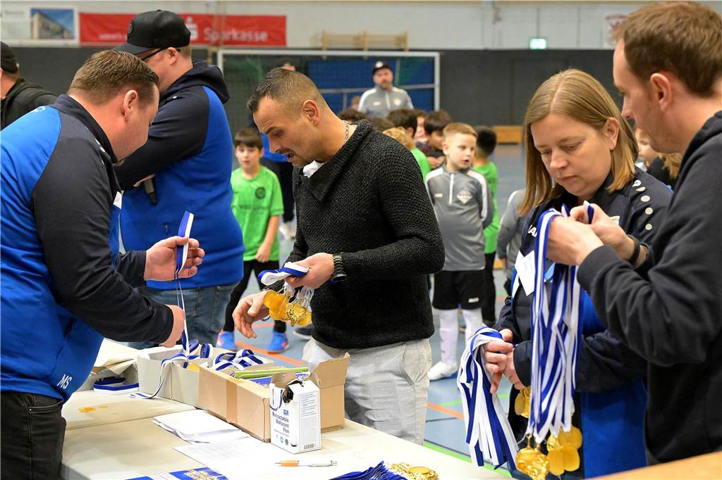 Die schönsten Bilder vom Mini-Spielfest bei der Hallenstadtmeisterschaft Lünen.