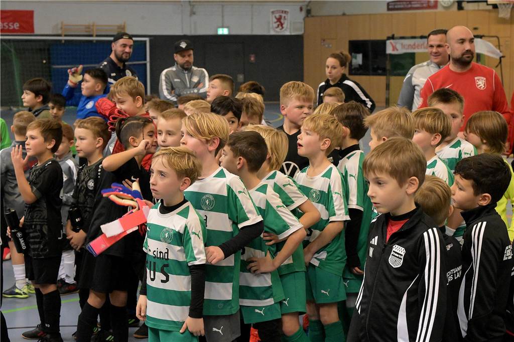 Die schönsten Bilder vom Mini-Spielfest bei der Hallenstadtmeisterschaft Lünen.