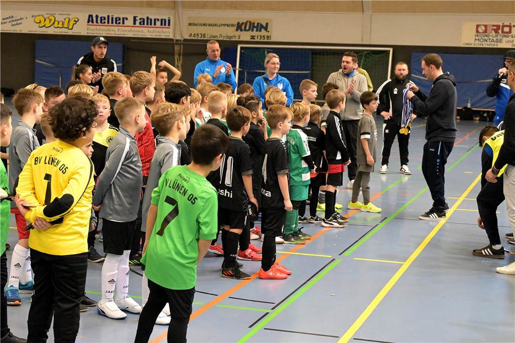 Die schönsten Bilder vom Mini-Spielfest bei der Hallenstadtmeisterschaft Lünen.