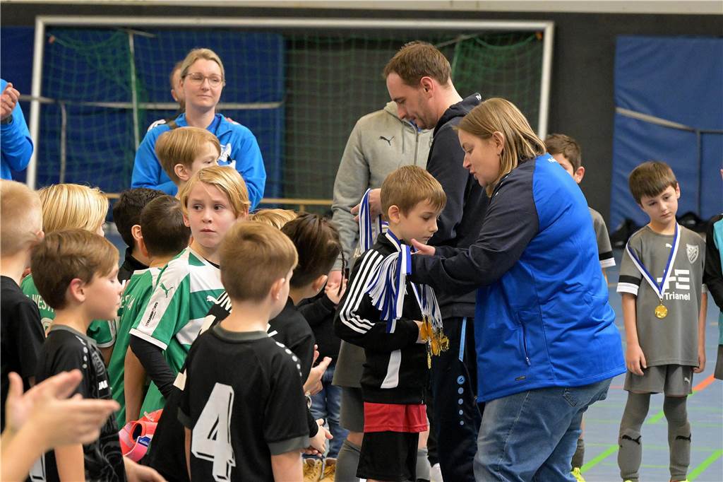 Die schönsten Bilder vom Mini-Spielfest bei der Hallenstadtmeisterschaft Lünen.